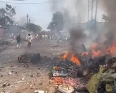 Dhar Patakha Market Fire
