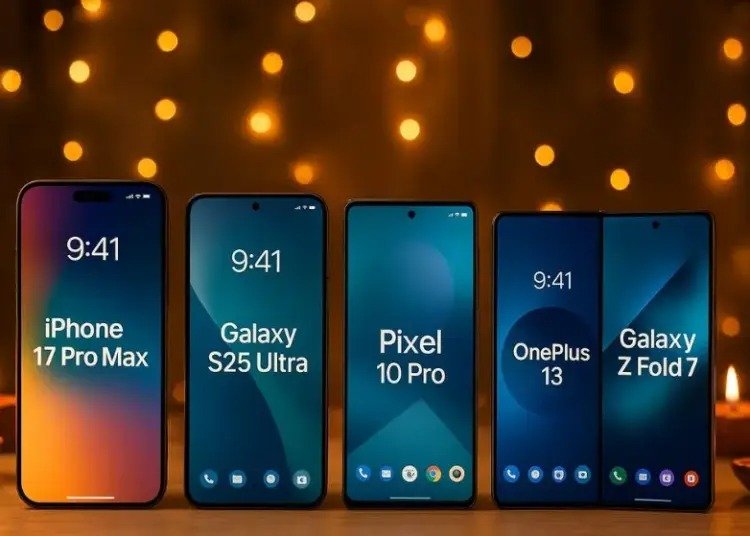 Diwali 2025 Best Smartphone: दिवाली 2025 पर कौन-सा स्मार्टफोन खरीदना होगा आपके लिए बेस्ट? जानें टॉप-5 दमदार मोबाइल फोन