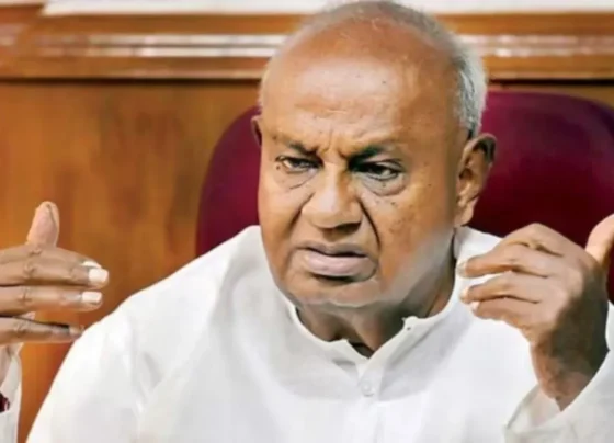 HD Deve Gowda admitted to hospital