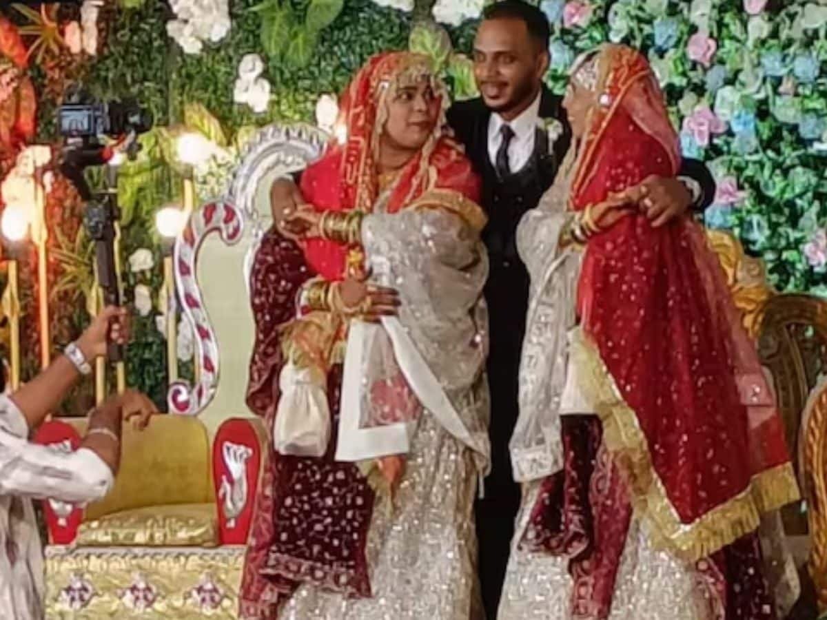 एक मंडप, एक दुल्हा लेकिन दुल्हन 2, शख्स ने एक साथ कर ली 2 बेस्ट फ्रेंड से शादी, परिवार भी शामिल