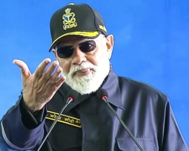 PM Modi on Goa Naval Base