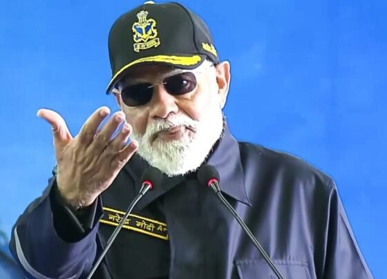PM Modi on Goa Naval Base