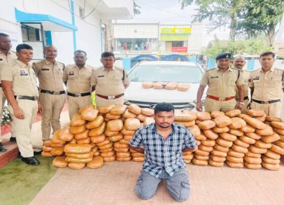 Raigarh Ganja Smuggling News