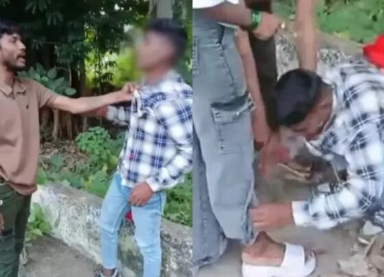 Raipur Gundagardi Viral Video