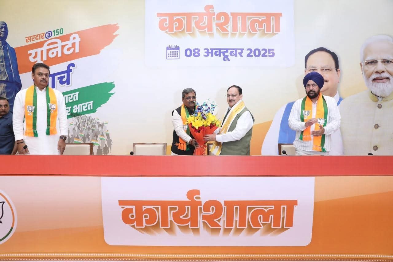 ‘सरदार@150 एकता मार्च’ अभियान के लिए दिल्ली में कार्यशाला, छत्तीसगढ़ से भाजपा मंत्री जितेन्द्र वर्मा ने लिया हिस्सा