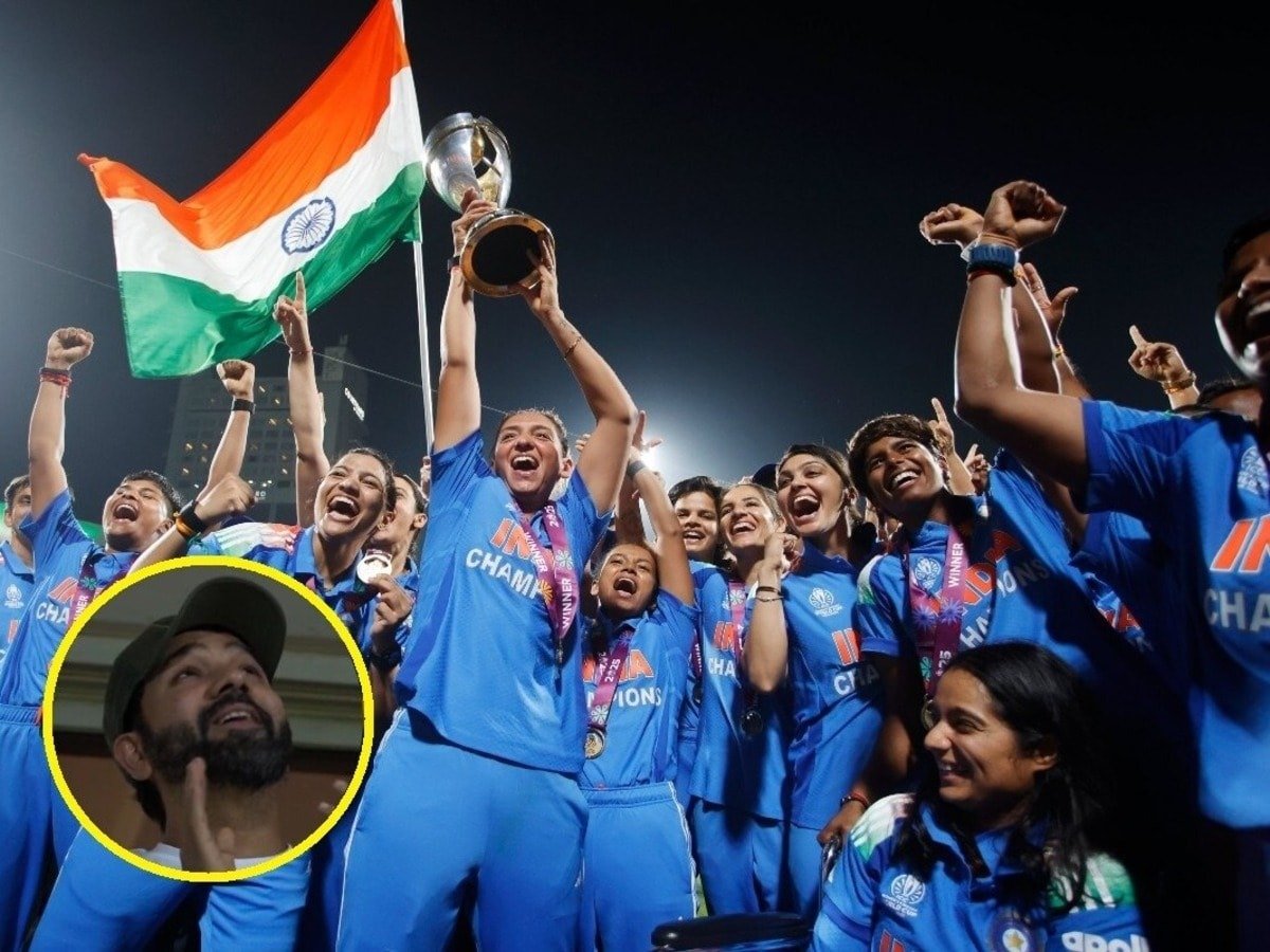 भारतीय वुमेंस टीम को ‘वर्ल्ड कप’ जीतता देख इमोशनल हुए रोहित शर्मा, नवंबर में ही टूटा था उनका सपना! VIDEO