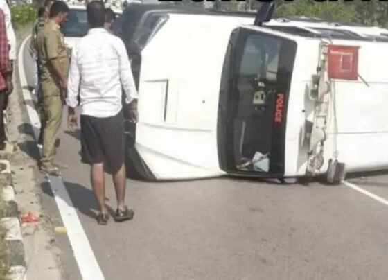 CG Minister Convoy Accident