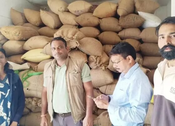Rajnandgaon Illegal Dhan Kharidi Seized