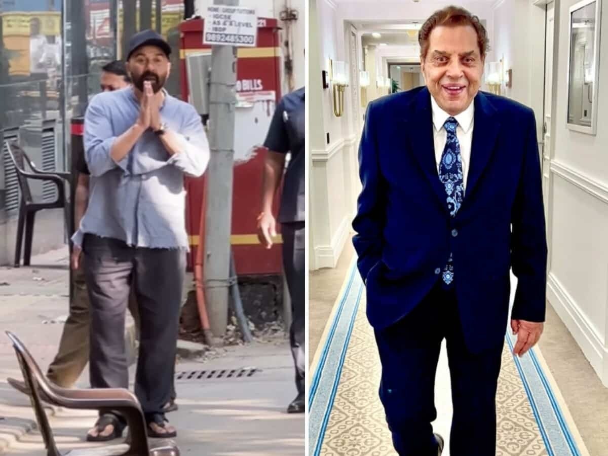 धर्मेंद्र के घर के बाहर लगा पैपराजी का तांता, भड़के सनी देओल, बोले- शर्म नहीं आती?