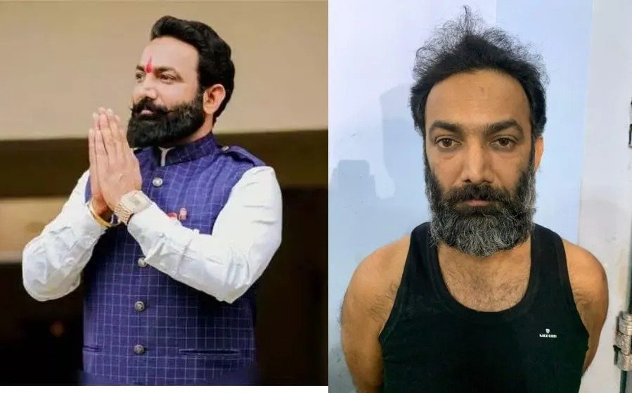 छत्तीसगढ़ के कुख्यात वीरेंद्र तोमर की गिरफ्तारी, बनियान और लोअर में पुलिस कस्टडी से पहली तस्वीर आई, भाई रोहित अब भी फरार