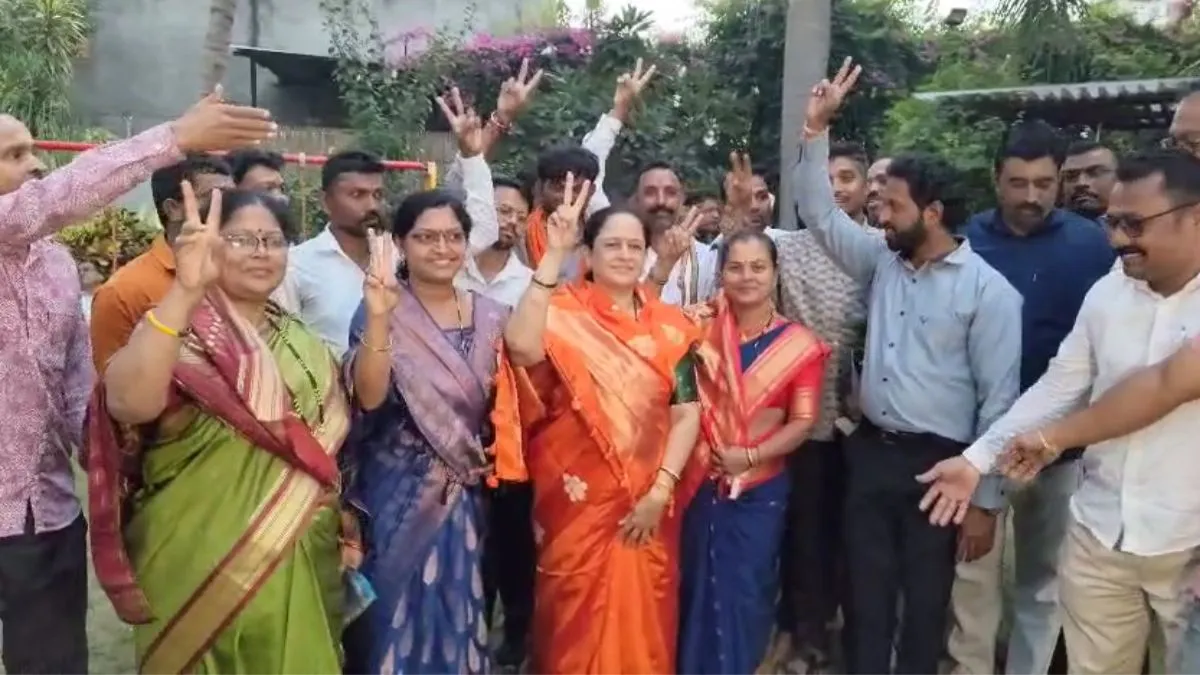 मंत्री गिरीश महाजन की पत्नी नगरपालिका की निर्विरोध मेयर चुनी गईं, 8 पार्षद भी बिना विरोध के जीते