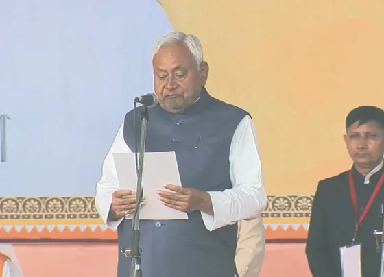 Bihar CM Oath Grahan