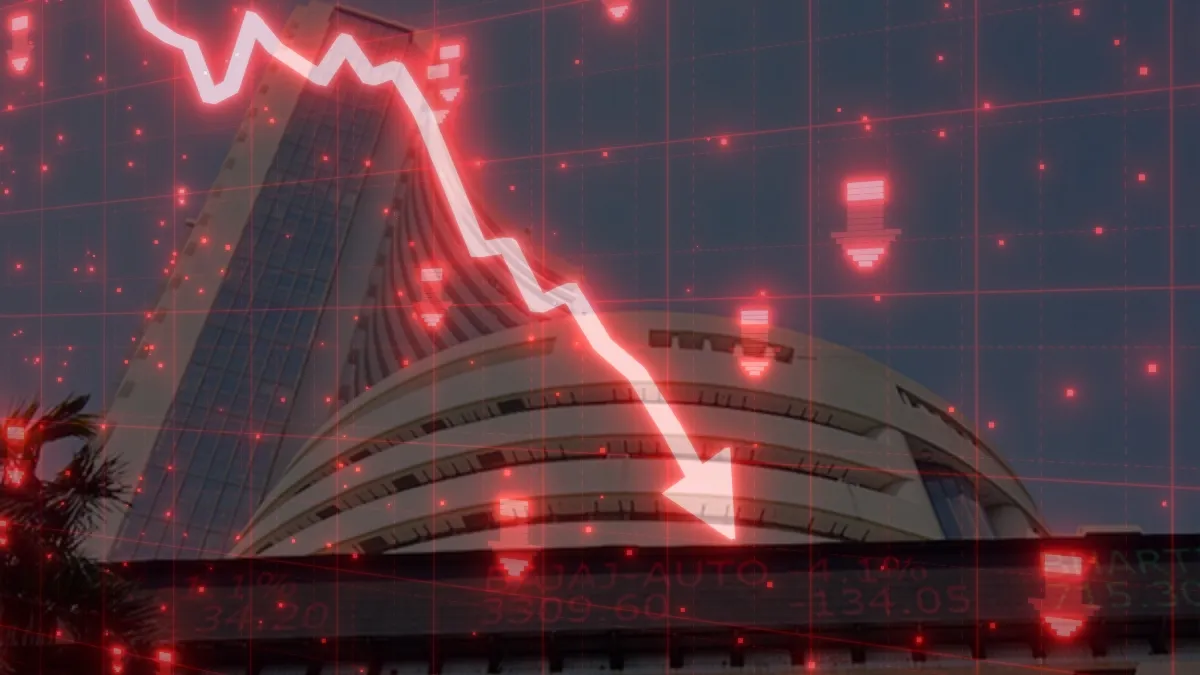 Stock Market: सेंसेक्स-निफ्टी निचले स्तर पर, बड़ी गिरावट के साथ खुला मार्केट, जानें शेयर बाजार का हाल