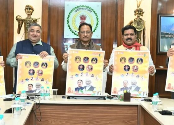 Chhattisgarh Government Calendar 2026