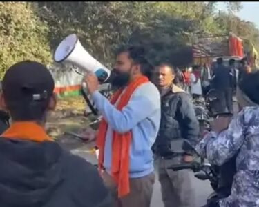 Durg-Bhilai Hindu Samaj Protest