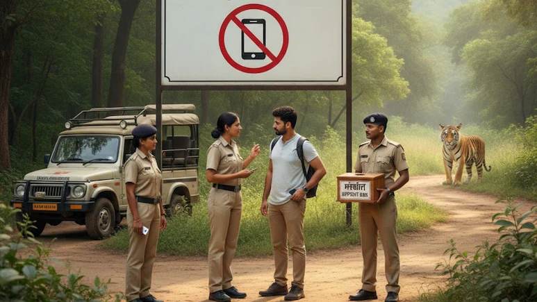 मध्यप्रदेश के सभी टाइगर रिजर्व में मोबाइल पूरी तरह बैन, आदेश आज से लागू