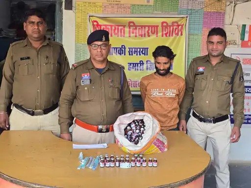 बिलासपुर में बच्चों को नशीले इंजेक्शन बेचने वाले 2 गिरफ्तार, बड़ी मात्रा में दवाएं बरामद, सप्लाई चेन की जांच जारी