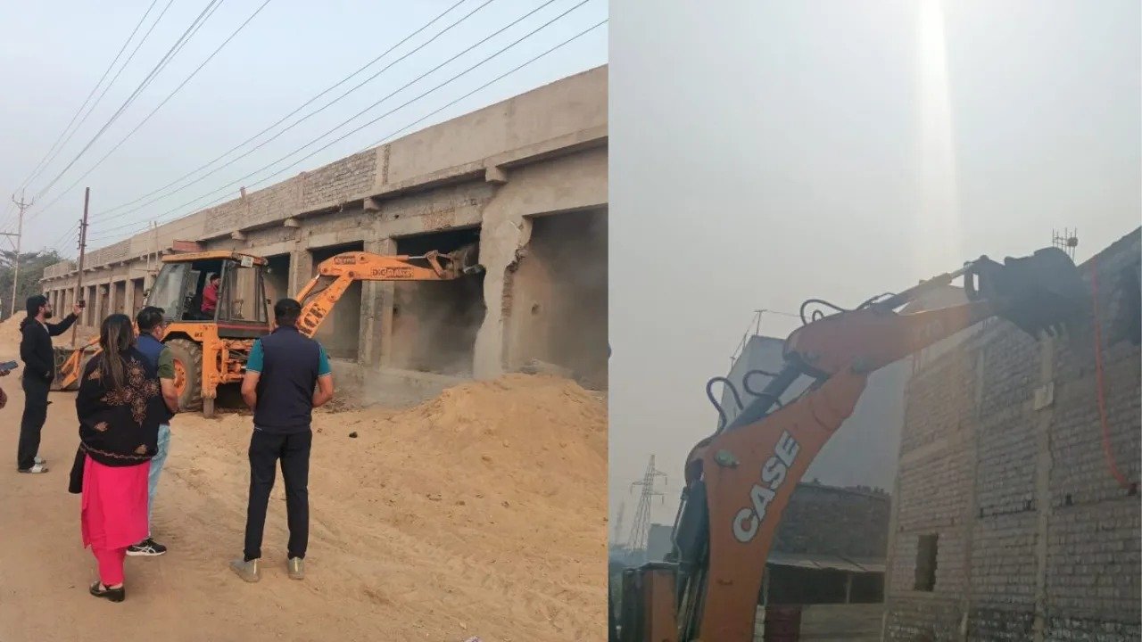 रायपुर में अवैध कब्जों पर निगम का बुलडोजर एक्शन, टाटीबंध और सोनडोंगरी में करोड़ों की सरकारी जमीन खाली, 18 दुकानें और 15 मकान ध्वस्त