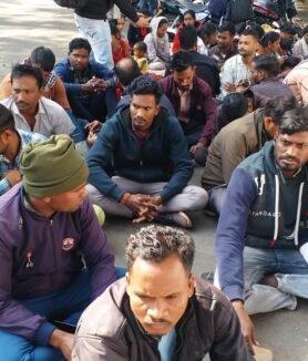 CAF Candidates Protest