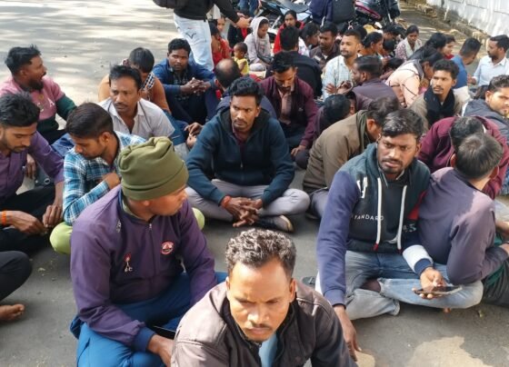 CAF Candidates Protest