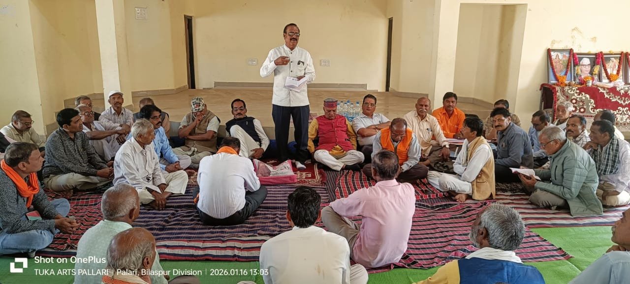 मनवा कुर्मी समाज के महाअधिवेशन में फिजूल खर्ची रोकने पर दिया गया जोर, राज प्रधान ने सामूहिक आदर्श विवाह के लिए किया प्रेरित