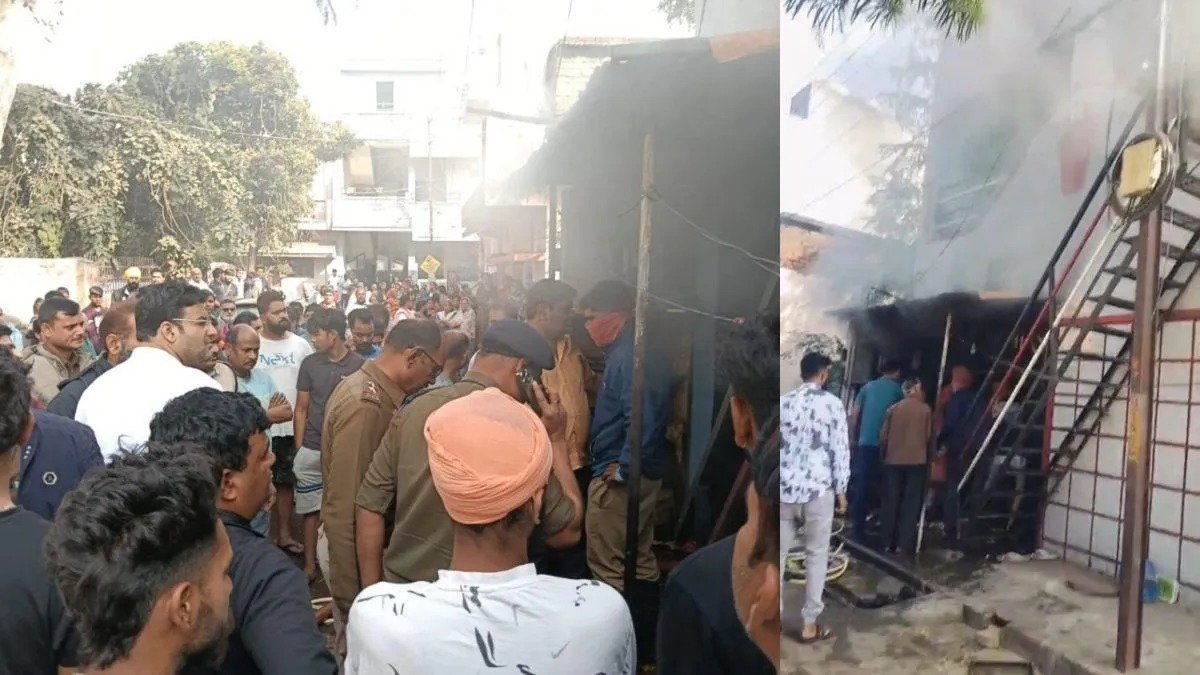 रायपुर में बंद घर बना बुजुर्ग की मौत का कारण, बाहर से ताला लगाकर बाजार गया था बेटा, पिता आग में जिंदा जले