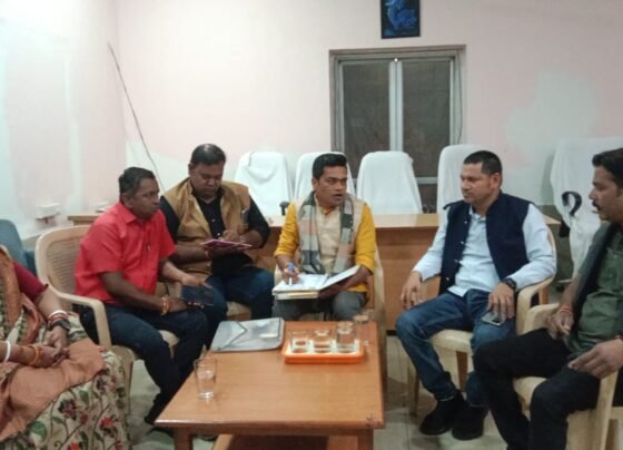 Raipur Press Club Committee Meeting