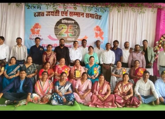 Rajat Jayanti Milan in Selud School