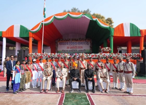 Republic Day in Dhamtari