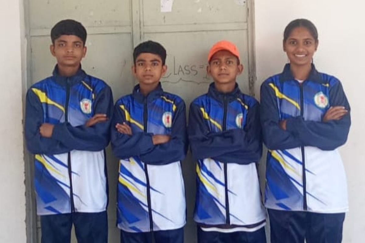 ग्राम झीट के चार होनहार खिलाड़ी राष्ट्रीय स्कूल गेम्स के लिए चयनित, राजस्थान में छत्तीसगढ़ का करेंगे गौरवपूर्ण प्रतिनिधित्व