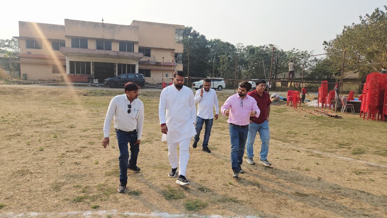 छत्तीसगढ़ में राज्य स्तरीय पैरा एथलेटिक्स प्रतियोगिता, 350 खिलाड़ी लेंगे भाग, नेता प्रतिपक्ष आकाश तिवारी ने तैयारियों का लिया जायजा