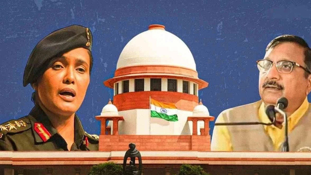 MP News: कर्नल सोफिया कुरैशी पर असभ्य टिप्पणी का मामला, मंत्री विजय शाह के खिलाफ सुप्रीम कोर्ट में फैसला जल्द