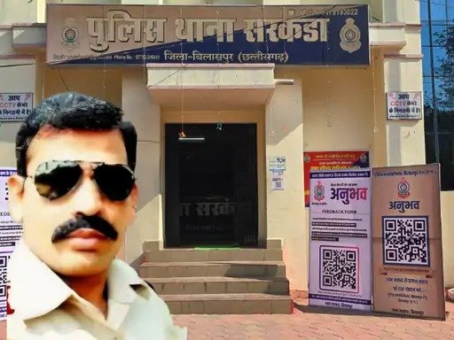 Bilaspur Police Firing Incident News