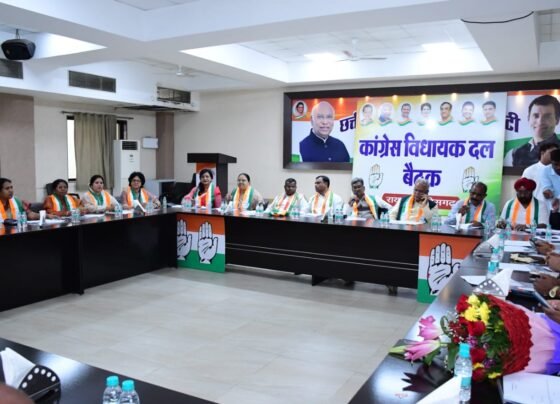 Congress Legislative Party Meeting