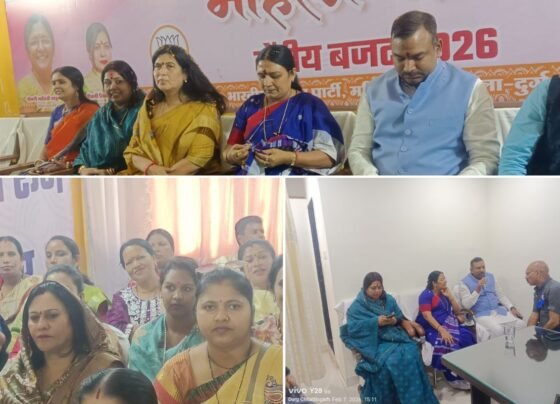 Durg BJP Office Budget Samvad