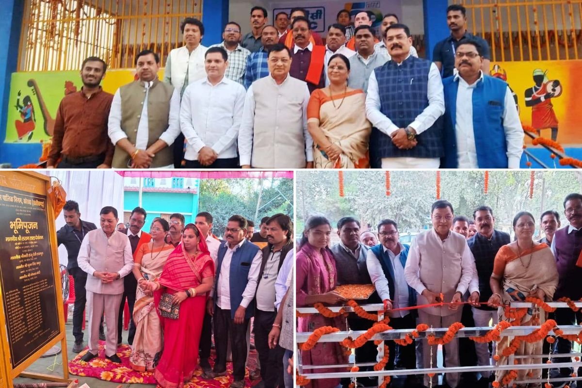 कोरबा में मंत्री लखनलाल देवांगन ने 3 करोड़ के विकास कार्यों का भूमिपूजन व लोकार्पण किया, दर्री जोन को मिली बड़ी सौगात