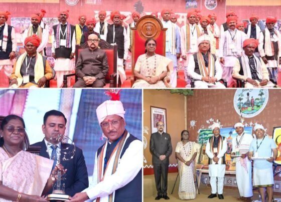 President Droupadi Murmu Chhattisgarh Visit