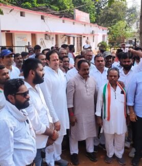 Raipur Congress Protest