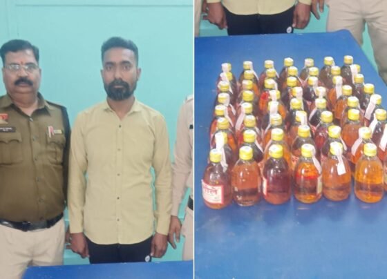 Raipur Illegal Liquor Smuggling Busted