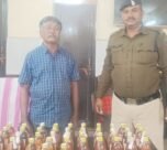 Raipur Jorapara Illegal Liquor Action