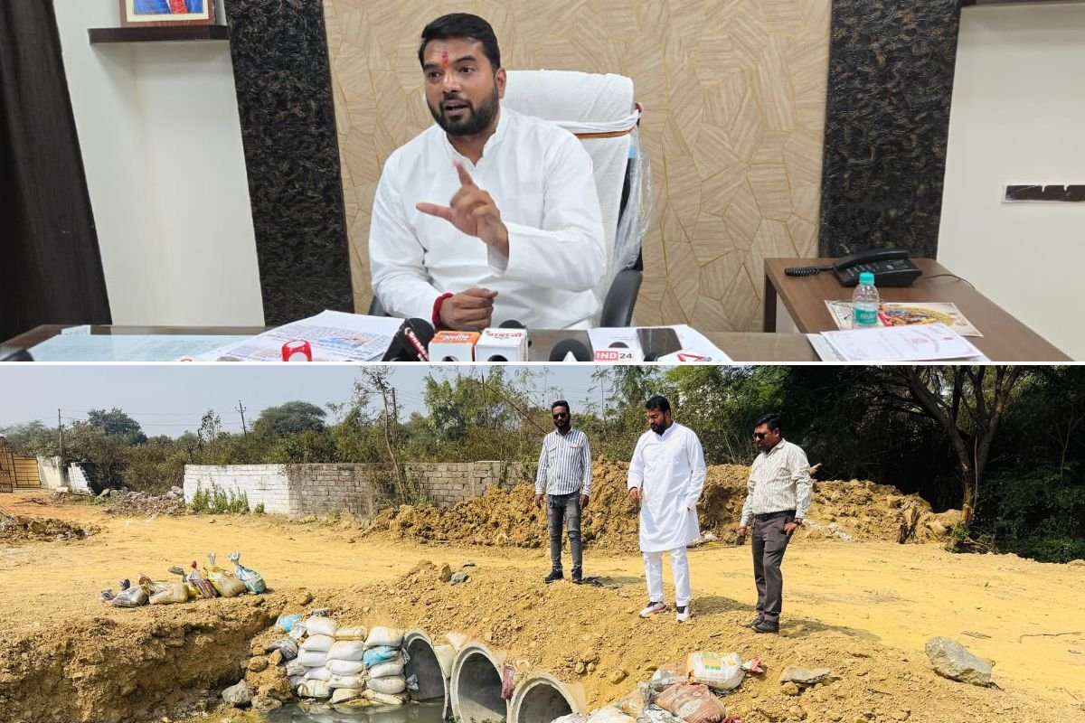 Raipur Land Mafia : रायपुर में करोड़ों की सरकारी जमीन पर भूमाफिया का कब्जा, प्रशासन पर कांग्रेस नेता आकाश तिवारी ने खड़े किए सवाल