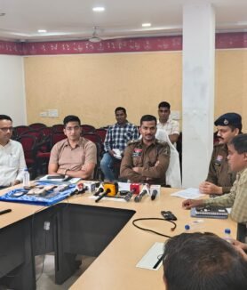 Raipur Police Arrest Lokesh Shrivas