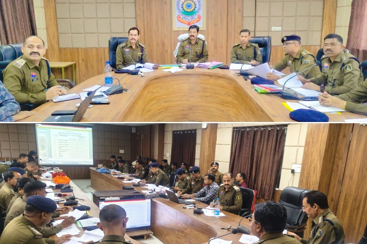 होली पर्व पर सुरक्षा व्यवस्था को लेकर सूरजपुर SSP ने की समीक्षा बैठक, हुड़दंग करने वालों पर सख्त कार्रवाई के निर्देश