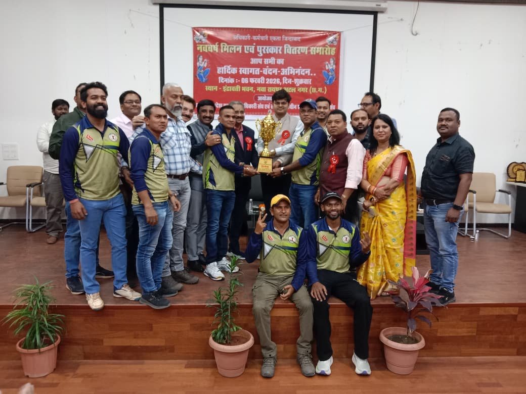 Naya Raipur Premier League 2026 : नवा रायपुर प्रीमियर लीग का समापन, क्रिकेट और बैडमिंटन विजेताओं को किया गया सम्मानित