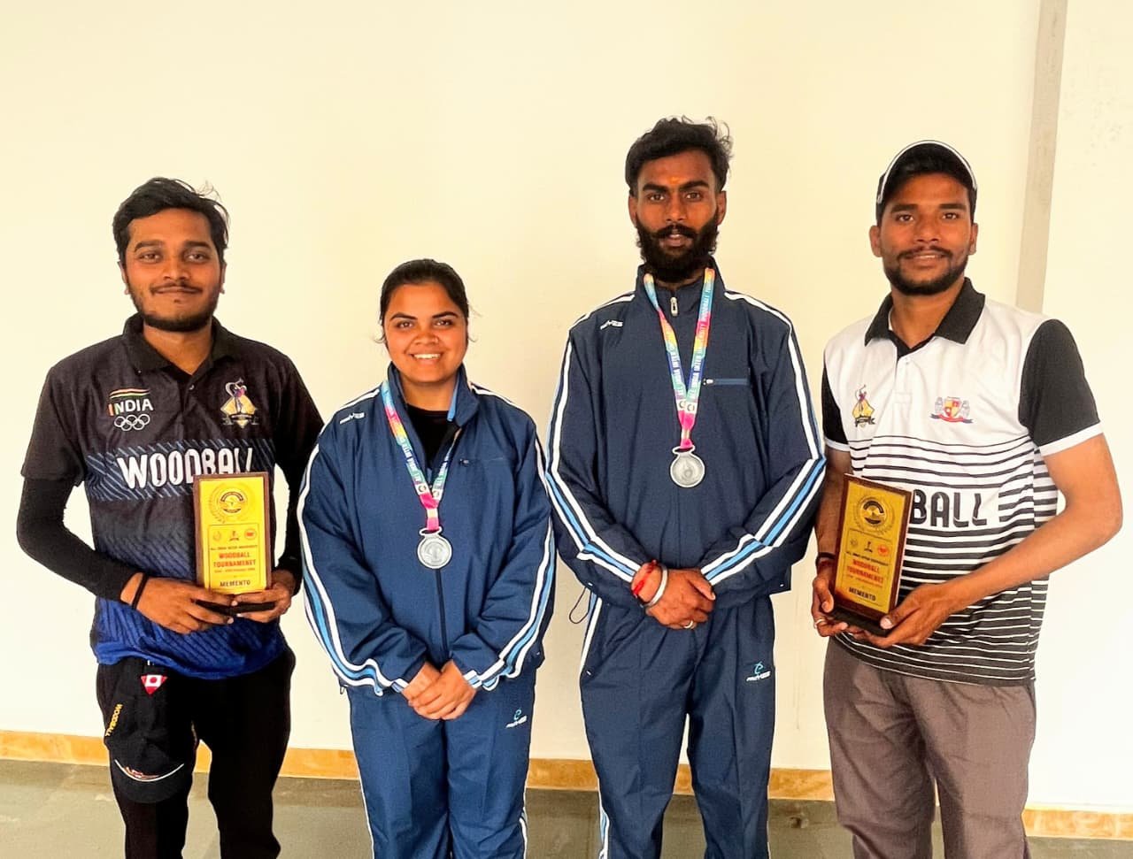 Woodball Competition 2025-26: राष्ट्रीय मंच पर सरगुजा का जलवा, वुडबॉल प्रतियोगिता में संदीप और साक्षी ने जीता सिल्वर मेडल