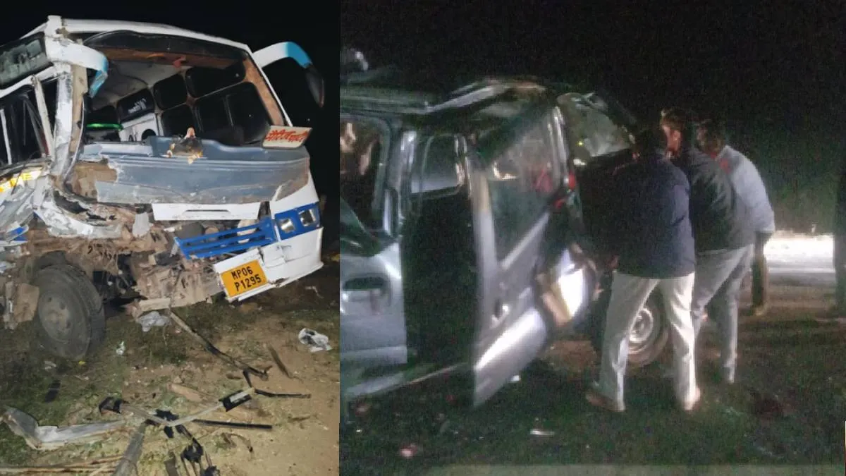 Bhind Accident: भिंड-ग्वालियर नेशनल हाईवे पर दर्दनाक हादसा, बस-कार की टक्कर में पटवारी समेत 5 लोगों की मौत, 6 घायल