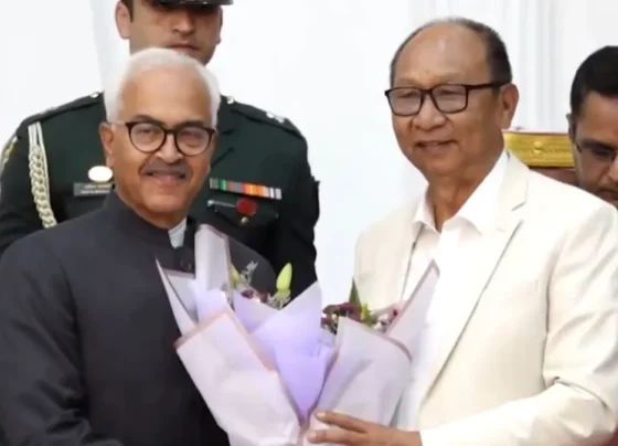 Manipur CM Oath Ceremony