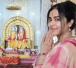 Ada Sharma in Raipur Ram Mandir