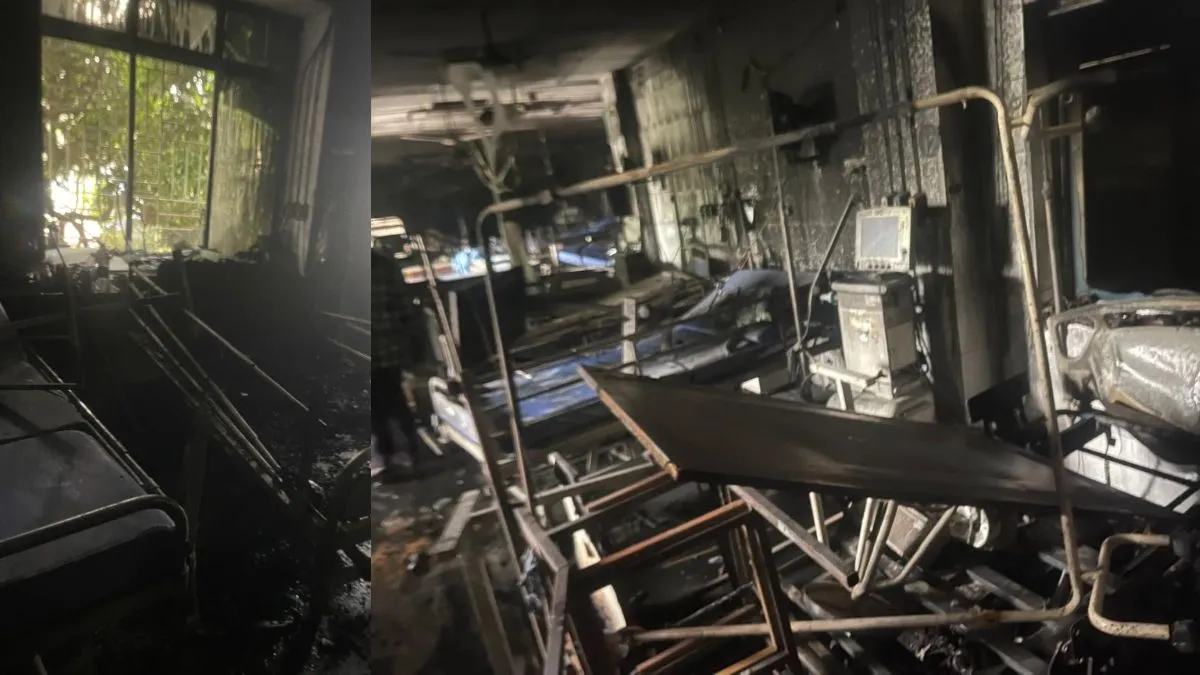 कटक के SCB मेडिकल कॉलेज में लगी भीषण आग, 10 लोगों की मौत, मौके पर पहुंचे सीएम माझी