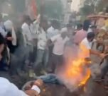 Durg Congress Protest